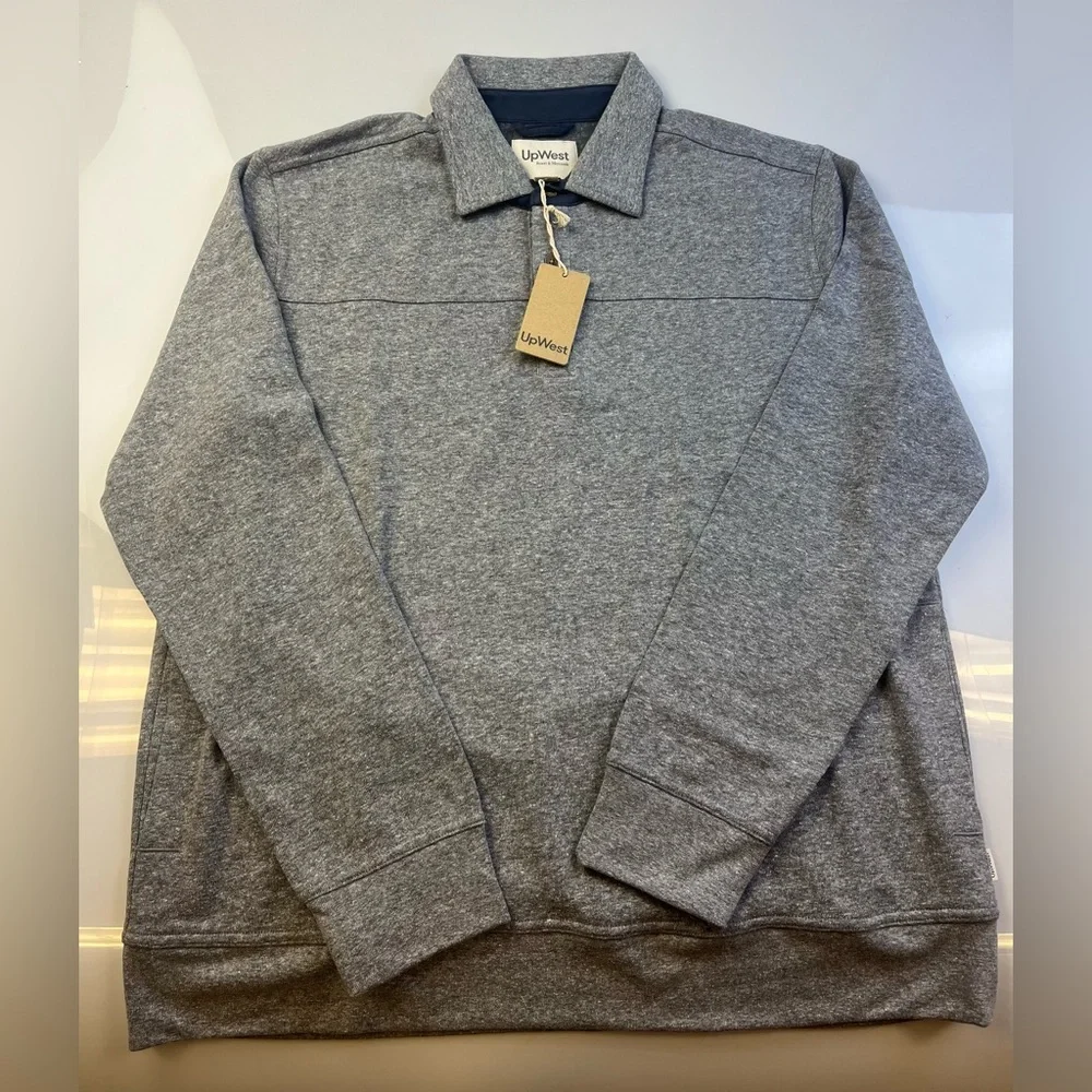 UpWest Hemp Polo Sweatshirt R110 R111 R114 R116 R163 - Picture 2 of 10